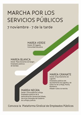 Marcha por los servicios públicos