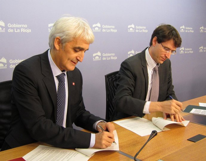 Arnáez y Capellán firman convenio financiación complejo Científico