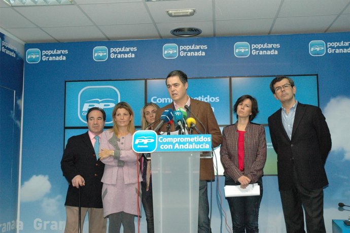 El portavoz del PP en el Parlamento andaluz, Carlos Rojas