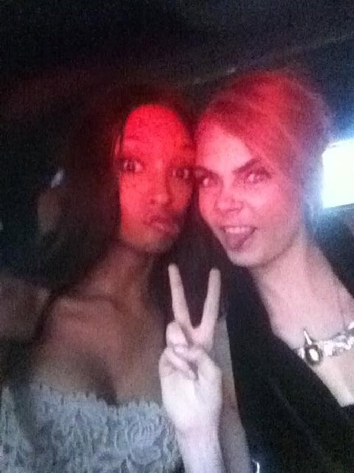 Cara Delevingne y Jourdan Dunn