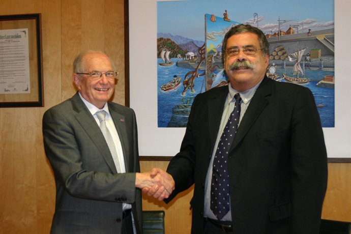 Eduardo Doménech y Pedro Rodríguez Zaragoza