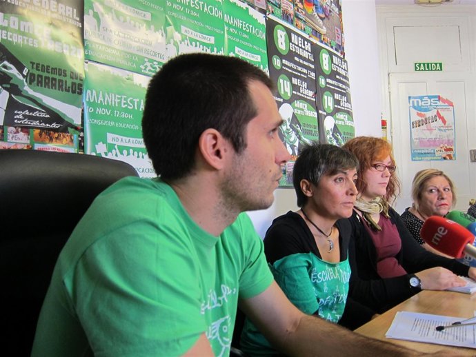 Representantes de sindicatos, AMPAS y estudiantes