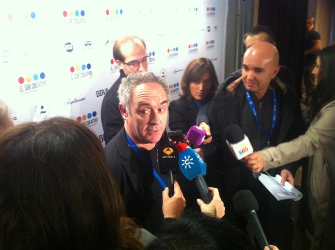 Adriá en el III Congreso de mentes brillantes