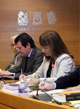 José Ciscar En La Comisión De Las Corts Para Explicar El Presupuesto