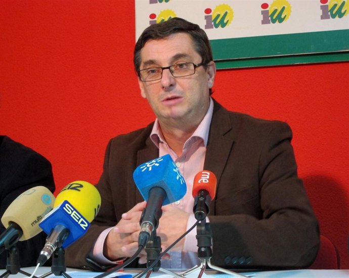 El secretario general del PCE, José Luis Centella.