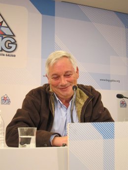 Guillerme Vázquez, en rueda de prensa BNG