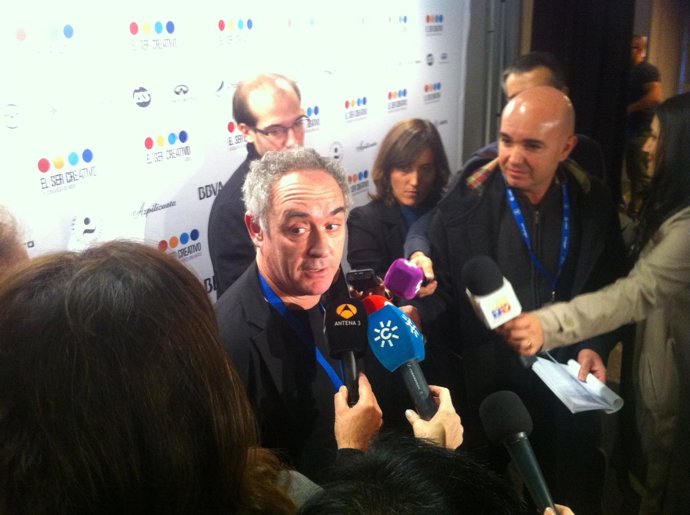 Adriá en el III Congreso de mentes brillantes