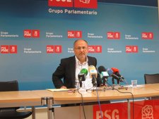 El portavoz parlamentario del PSdeG, Abel Losada