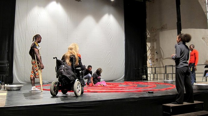 Ensayo De Una De Las Obras Del Festival 10 Sentidos