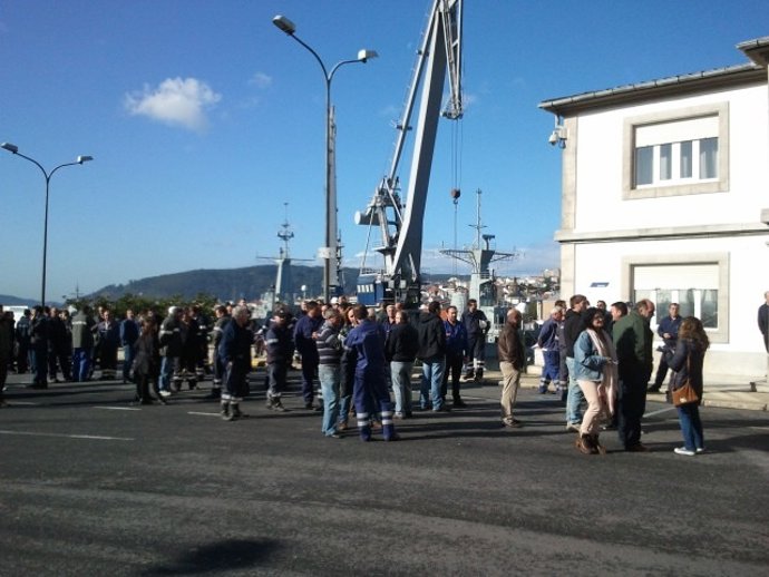 Protesta de Navantia 