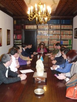 Panadero visita los municipios afectados por el temporal