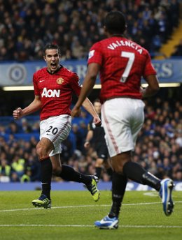 Van Persie Da La Victoria Al Manchester United