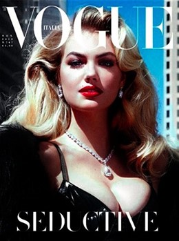 Kate Upton para Vogue Italia