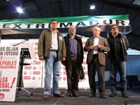 Toxo y Méndez invitan a dar "un no rotundo" a los "recortes" y la "austeridad"