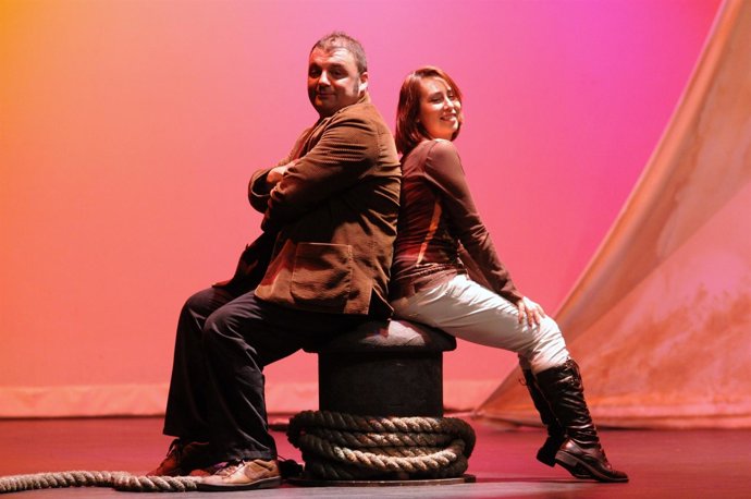 Sandro Cordero y Blanca del Barrio