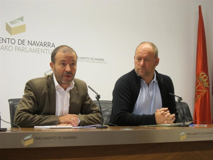 Juan Carlos Longás y Txentxo Jiménez.