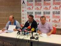 UGT llama a la ciudadanía a "decir 'Basta ya'" y "dar una respuesta masiva" ante los recortes