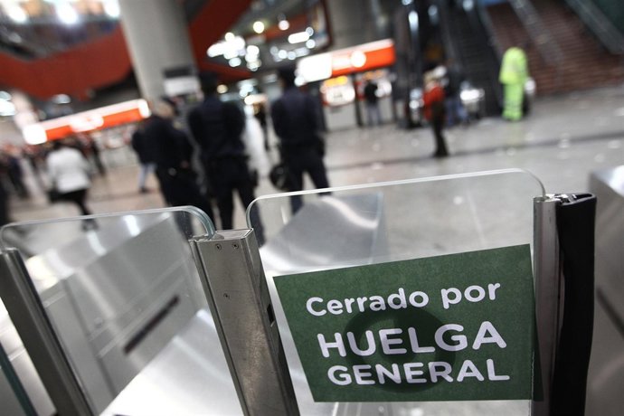 Huelga General Contra La Reforma Laboral Del 29 De Marzo. 29M