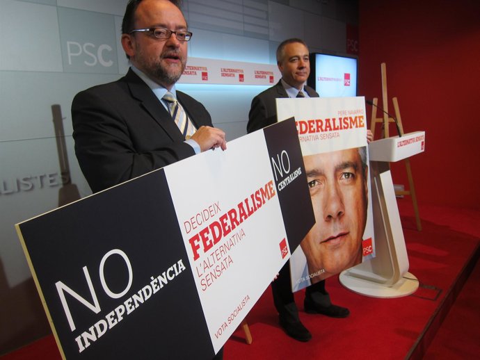 Daniel Fernández y Pere Navarro, PSC