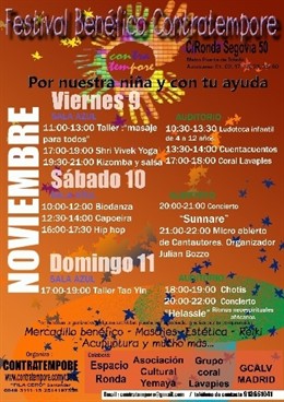 Festival benéfico transplante