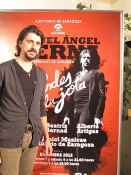 Miguel Ángel Berna presentará 'Con los grandes de la jota' en el Auditorio