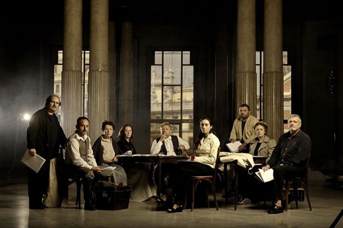 Representación de la obra 'Tío Vania'. 