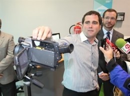 El alcalde de vitoria, javier maroto visita la muestra ciudad laboratorio