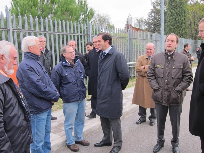 El consejero de Transportes Pablo Cavero