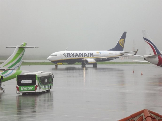 Avión de Ryanair