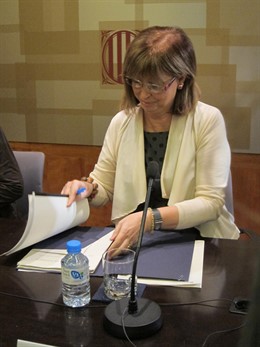 La consellera de Enseñanza de la Generalitat, Irene Rigau