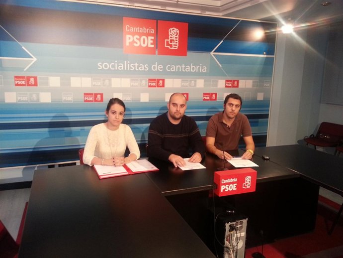 Juventudes Socialistas en rueda de prensa