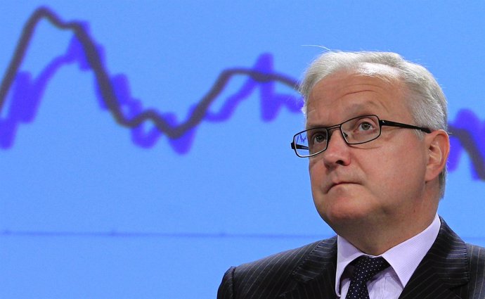 El vicepresidente de la Comisión y responsable de Asuntos Económicos, Olli Rehn