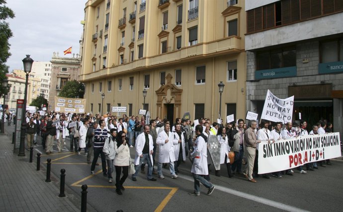 Manifestación De Trabajadores De Institutos Tecnológicos