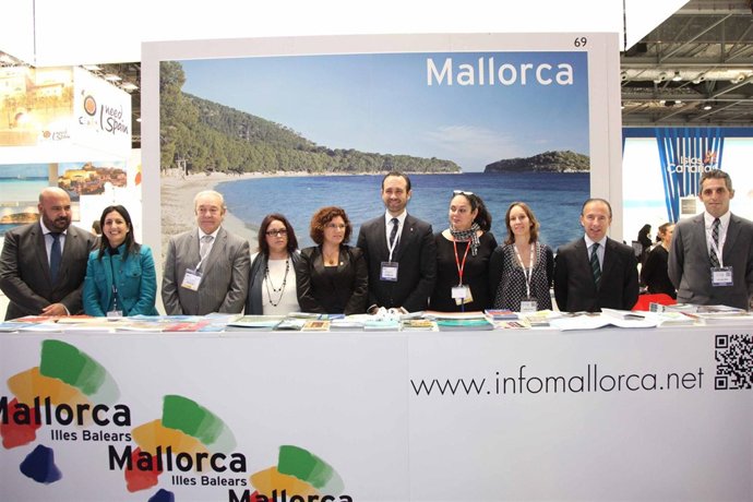 José Ramón Bauzá en el stand de Baleares en la World Travel Market