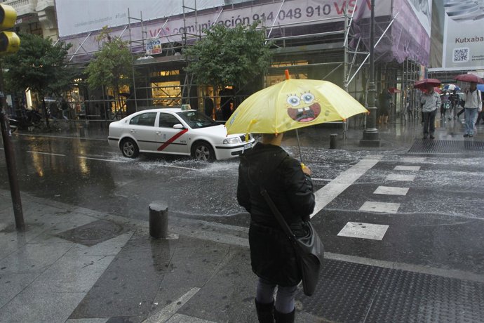 Recursos de lluvias en Madrid