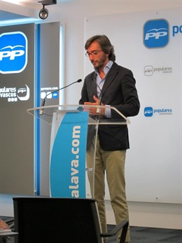 El Secretario General Del Pp Vasco Iñaki Oyarzabal