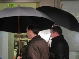 Jesus pedroche saliendo de declarar en la audiencia nacional