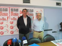 Economía/14N.- Ferrer (UGT) dice que en España "no hay brotes verdes, sino secos" y confía en que la huelga sea "masiva"