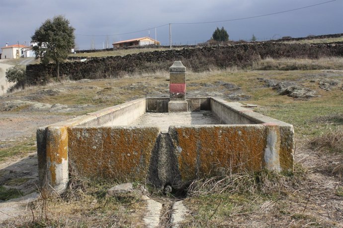 Antiguos lavaderos del pueblo y sus aledaños en El Bodón (Salamanca)