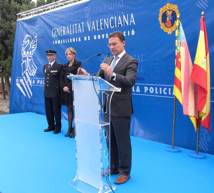 Serafín Castellano inaugura la sede de la Policía autonómica en Alicante