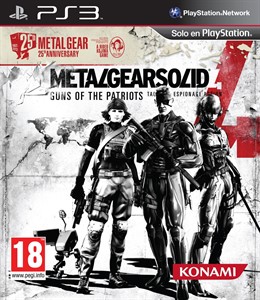 Metal Gear Solid 4: Guns of the patriots 25 aniversario