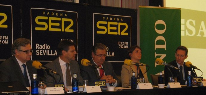 Antonio Yélamo, Rafael Catalá, Juan Ignacio Zoido, Elena Cortés y Luis Sánchez
