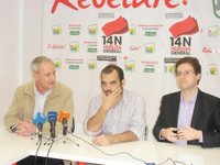 Mariscal (PCA) muestra su apoyo a Sánchez Gordillo y enmarca su citación judicial en una "persecución"