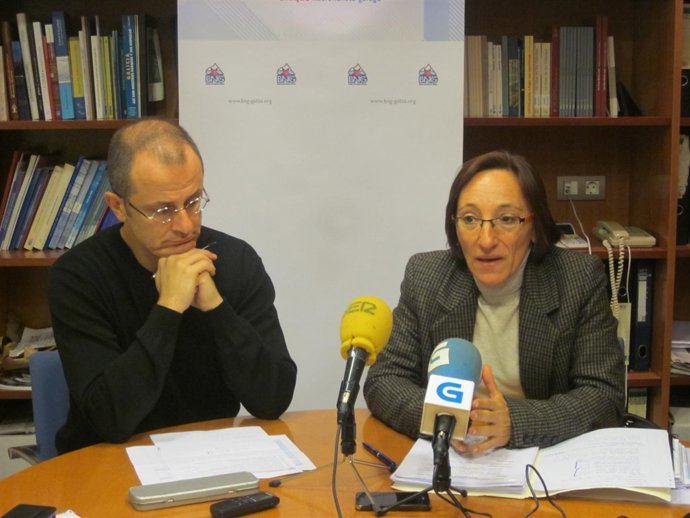 Rueda de prensa del BNG en A Coruña