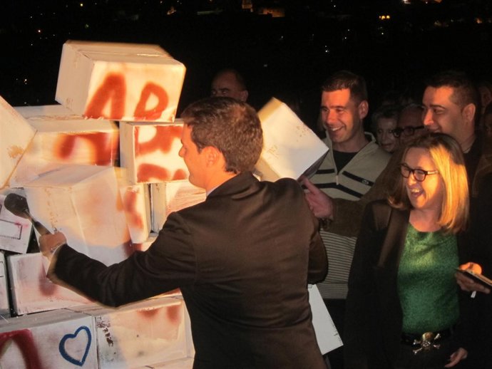 Albert Rivera y Carmen de Rivera (C's) abren la campaña catalana 2012