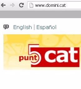 Dominio '.Cat'  de la Fundació PuntCAT