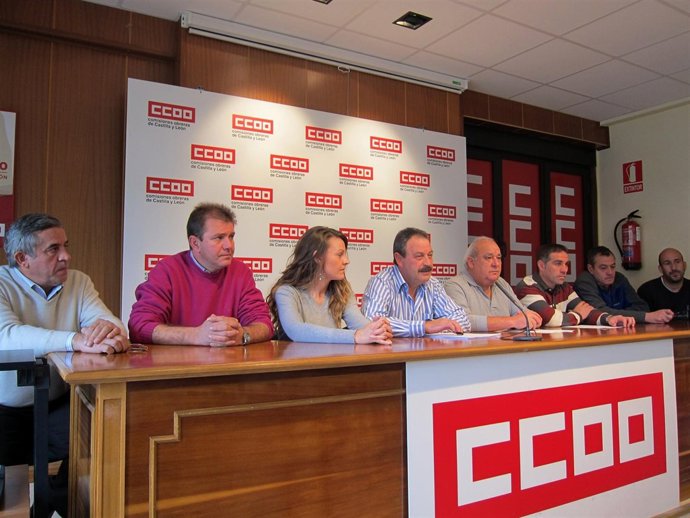 Miembros del comite de empresa de Puertas Norma 