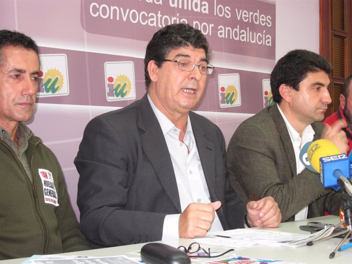 El coordinador general de IULV-CA, Diego Valderas. 