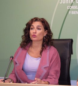 La consejera andaluza de Salud, María Jesús Montero