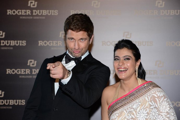 Gerard Butler y Kajol